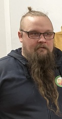 Partion uusi puheenjohtaja, Jarno Koponen (kuva: Markku Laitinen)